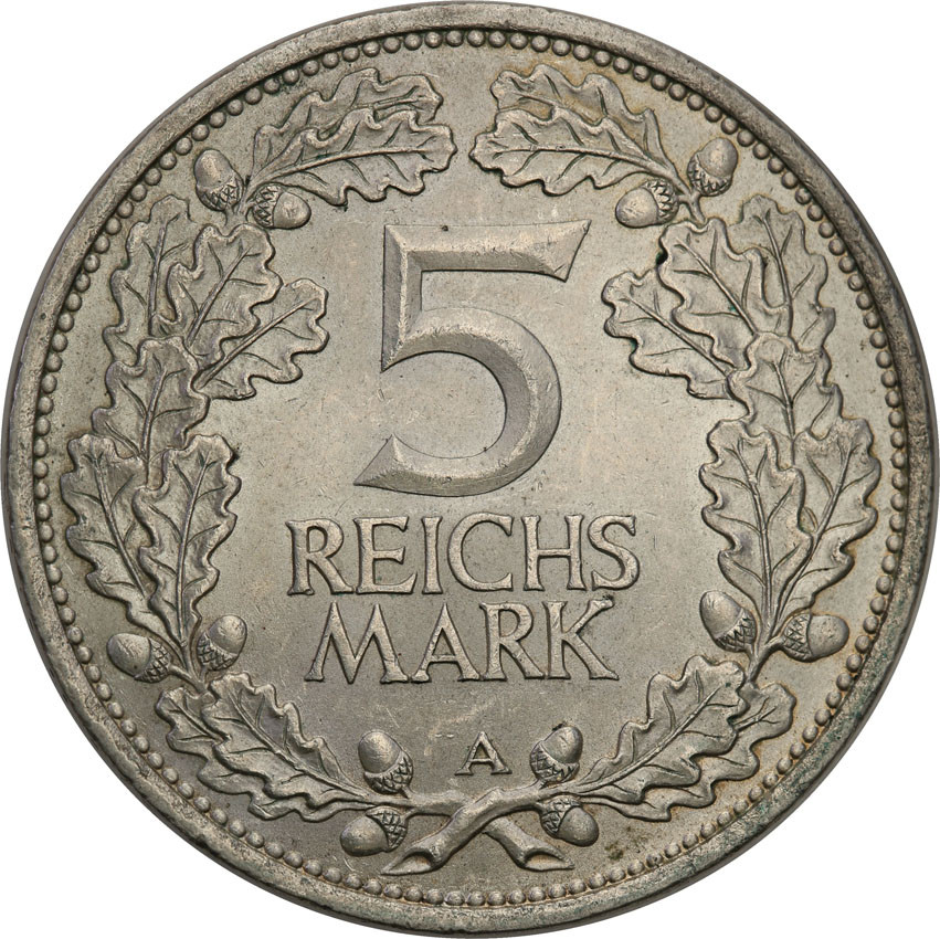 Niemcy, Weimar. 5 marek 1925 A, Rheinlande